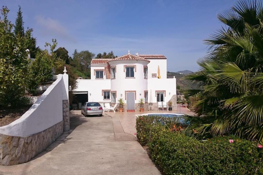 Countryside Private Apartment With Pool & Sea View Torrox Esterno foto