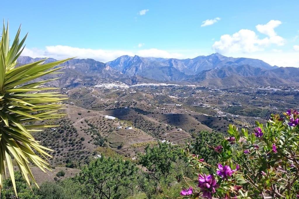 Countryside Private Apartment With Pool & Sea View Torrox Esterno foto