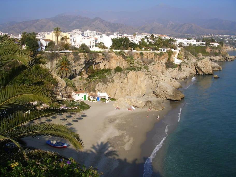 Countryside Private Apartment With Pool & Sea View Torrox Esterno foto